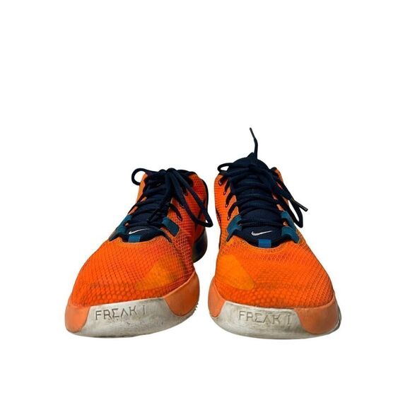 Nike Zoom Freak 1 ‘All Bros’ Orange Navy BQ5422-800 Men Size 10.5 - Picture 5 of 10